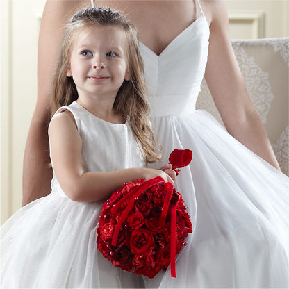 Pure at Heart Flower Girl Arrangement – ELLIOTT'S FLORIST & GIFTS, INC., Appomattox VA