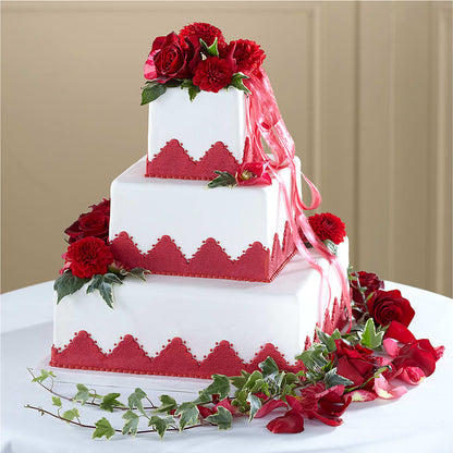 Forever Happiness Cake Decor – ELLIOTT'S FLORIST & GIFTS, INC., Appomattox VA